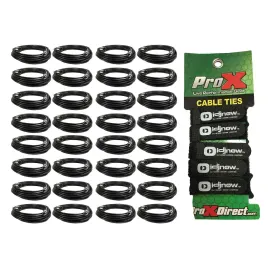 DMX-кабель CLUTCH DMX3P25FT-32PACK Universal Black 7.6 м (32 штуки)