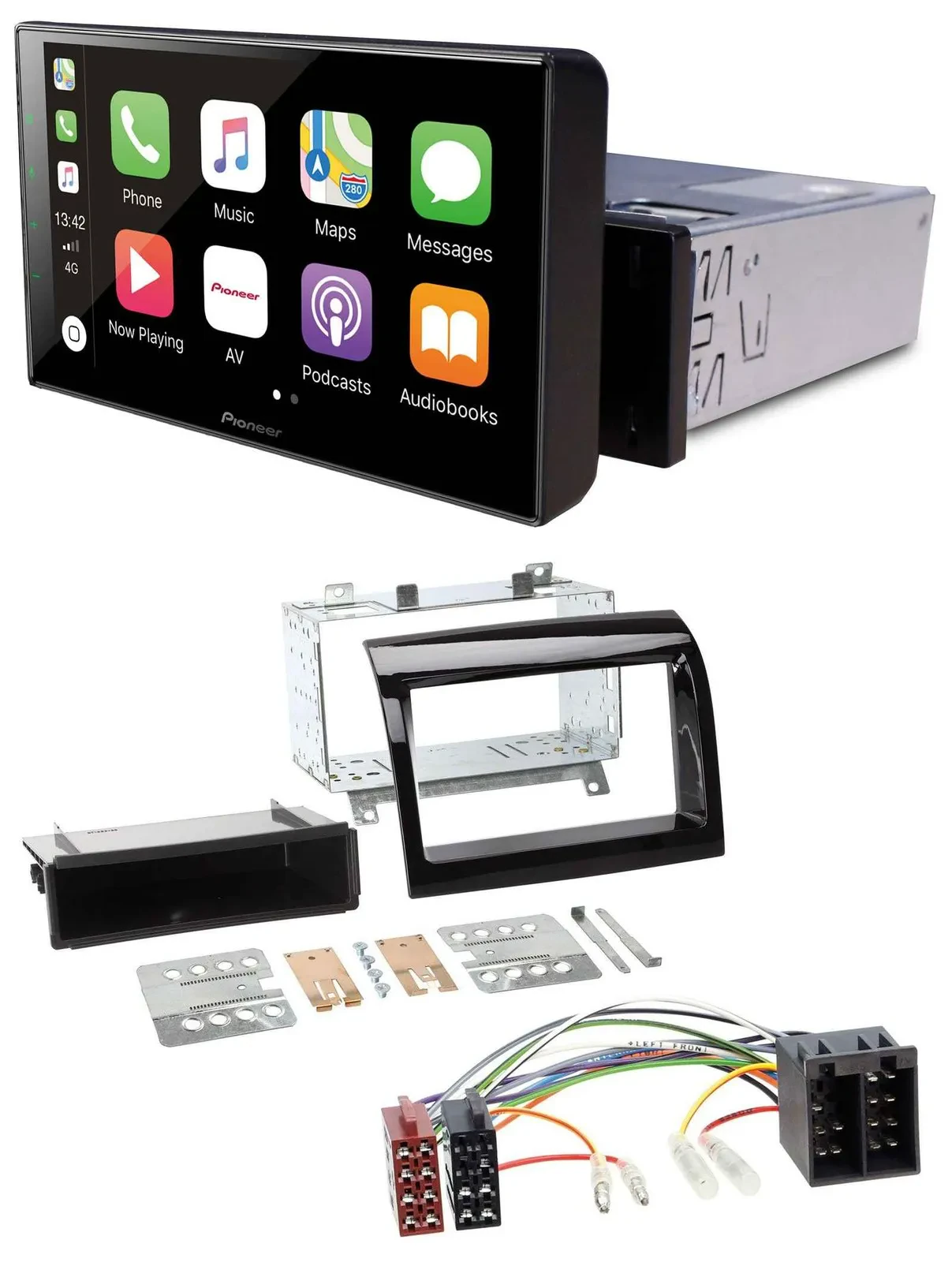 Pioneer Bluetooth MP3 DAB USB Autoradio für Peugeot Boxer Citroen Jumper Fiat Du