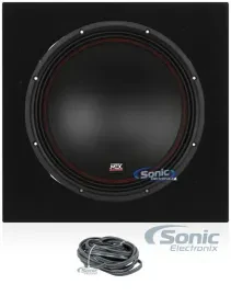 MTX 5512-44 55 Series 400W 12" Dual 4 Ohm Car Subwoofer w/ Sealed Enclosure