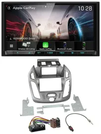 Kenwood MP3 2DIN USB DAB Bluetooth Autoradio für Ford Transit 12-18 Display Conn