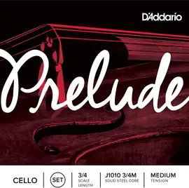 Струны для виолончели D'Addario Prelude J1010 3/4M