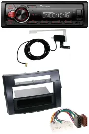 Pioneer MP3 AUX CD DAB USB Autoradio für Toyota Corolla Verso 04-09 schwarz