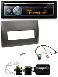 Автомагнитола Pioneer DAB, USB, CD, Bluetooth, для Fiat Stilo 2001–2007, чёрная