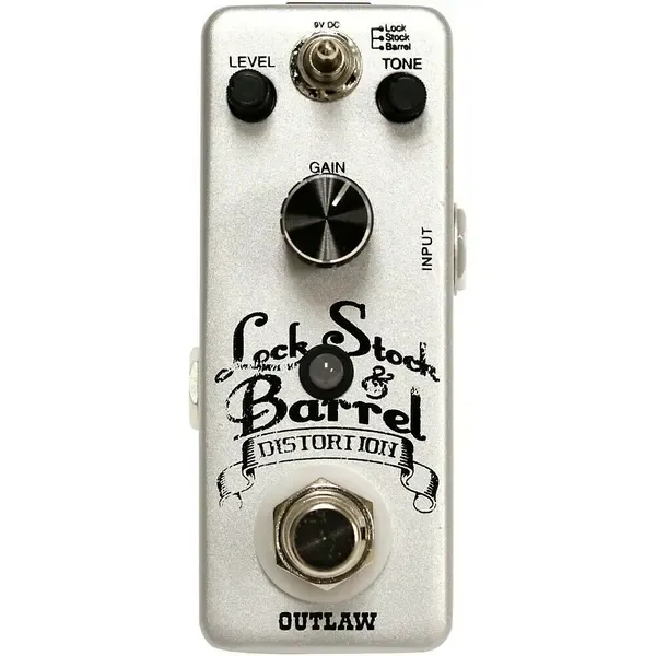 Педаль эффектов для электрогитары Outlaw Effects Lock Stock Barrel Distoriton