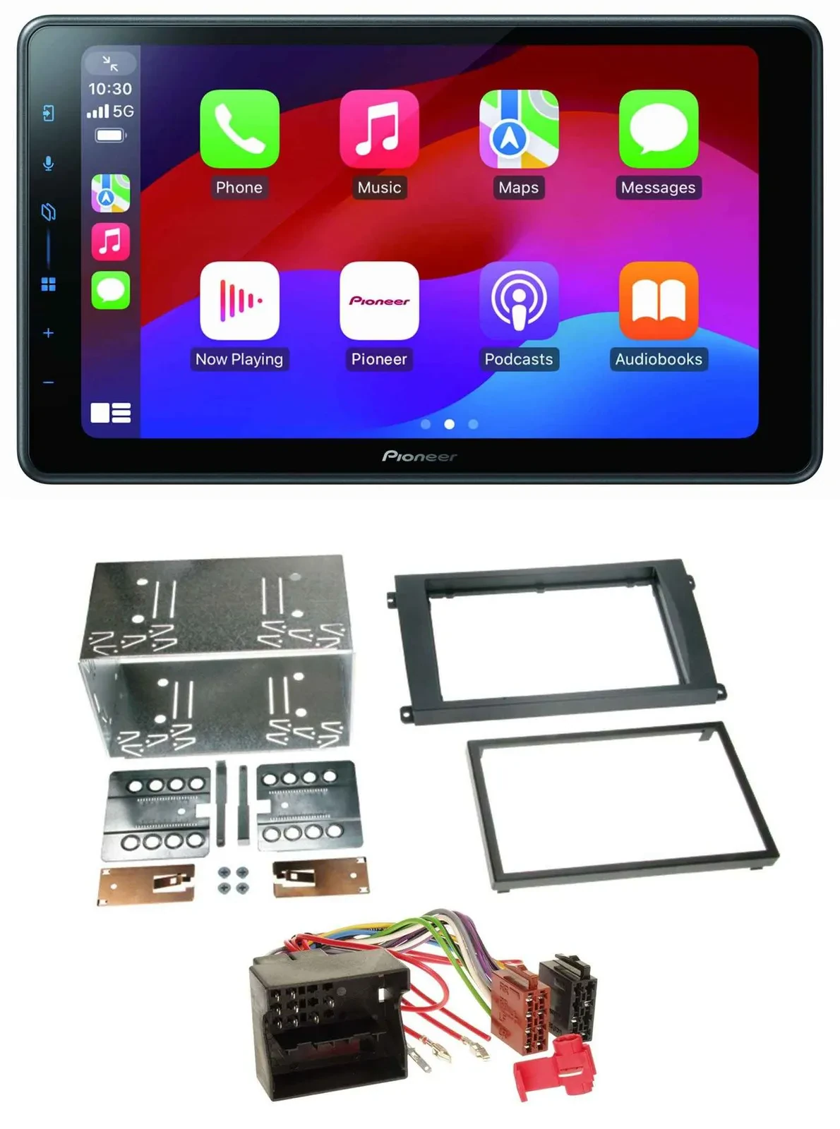 Автомагнитола для Porsche Cayenne 2007–2010 Pioneer 2-DIN, Bluetooth, USB, MP3, DAB