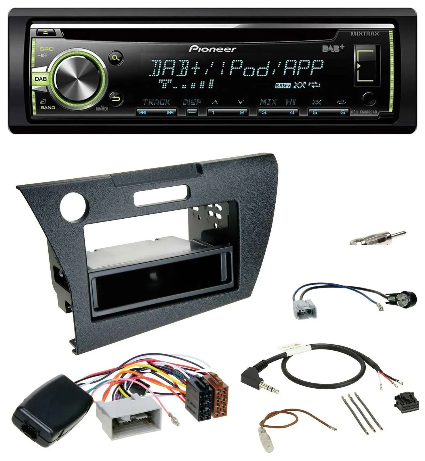 Pioneer DAB USB MP3 Lenkrad CD Autoradio für Honda CR-Z 2010-2013