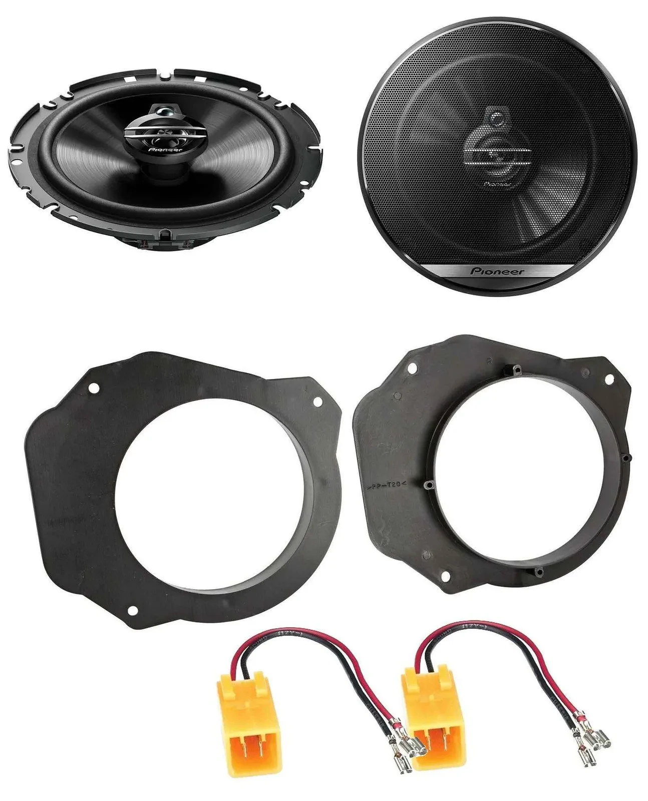 Pioneer 3-Wege 300Watt 16,5cm Lautsprecher für Fiat Scudo Peugeot Expert 07-16 F