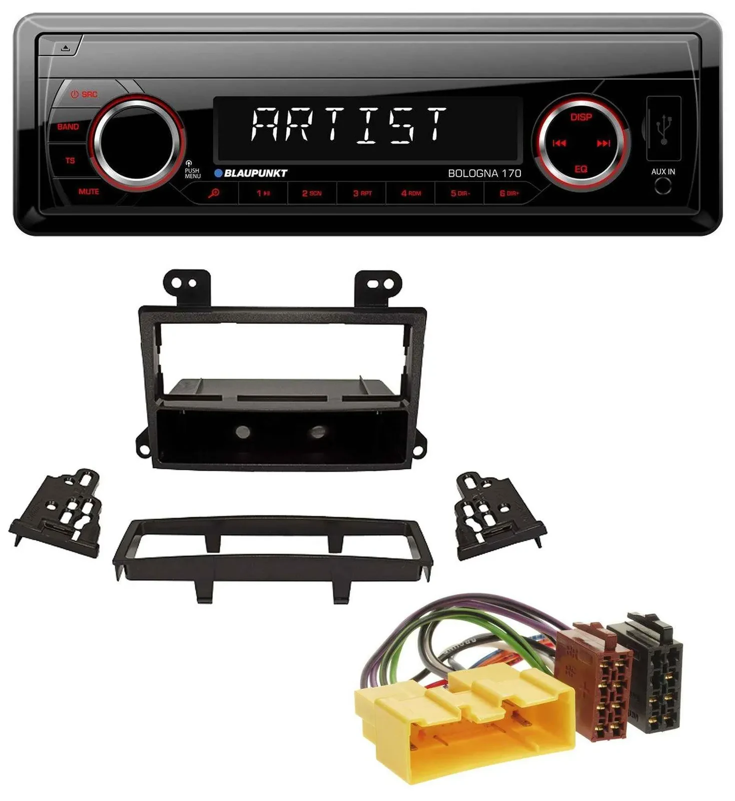 Автомагнитола для Mazda MPV (2000–2006) Blaupunkt 1-DIN, USB, SD, AUX, MP3