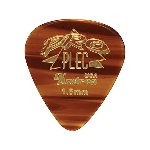 D'Andrea Pro Plec 351 Shape 1.5mm Guitar Picks- 12 Pack