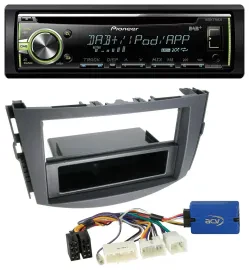 Pioneer DAB USB MP3 AUX CD Autoradio für Toyota RAV-4 (11-13) - 28 Pin