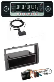 Dietz DAB Bluetooth USB MP3 Autoradio für Citroen Jumper 2006-2011 Quadlock