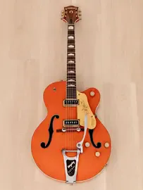 Полуакустическая электрогитара Gretsch 6120 Chet Atkins Vintage Western Guitar Orange USA 1957 w/Case