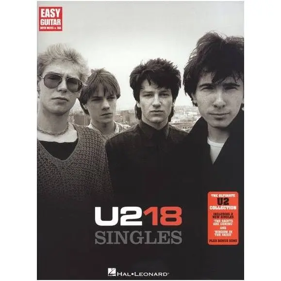 Ноты MusicSales U2. 18 Singles