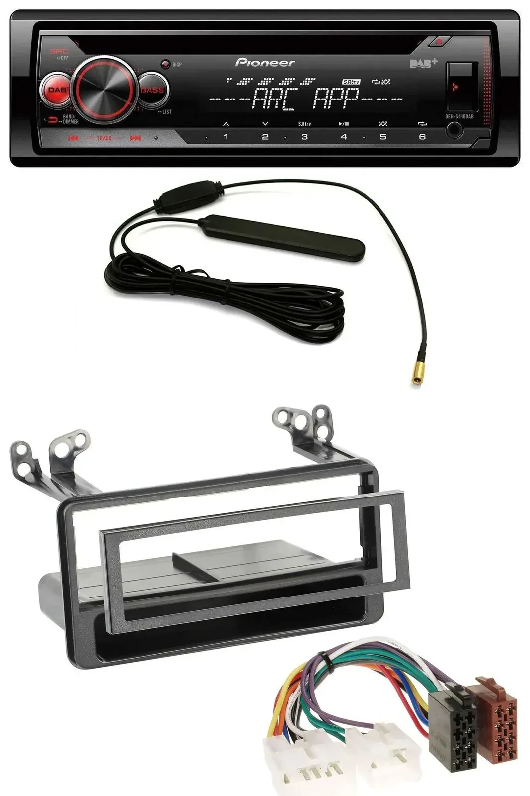 Автомагнитола для Toyota Avensis, Verso, Celica Pioneer CD/USB/AUX/DAB/MP3