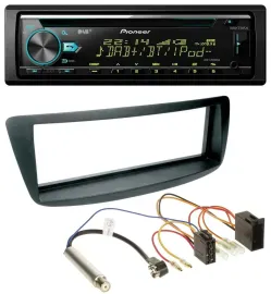 Pioneer DAB MP3 CD USB Bluetooth Autoradio für Peugeot 107 Citroen C1 Phantomein