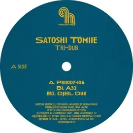 Виниловая пластинка Satoshi Tomiie - Tri-Dub [New 12" Vinyl] Blue, Clear Vinyl