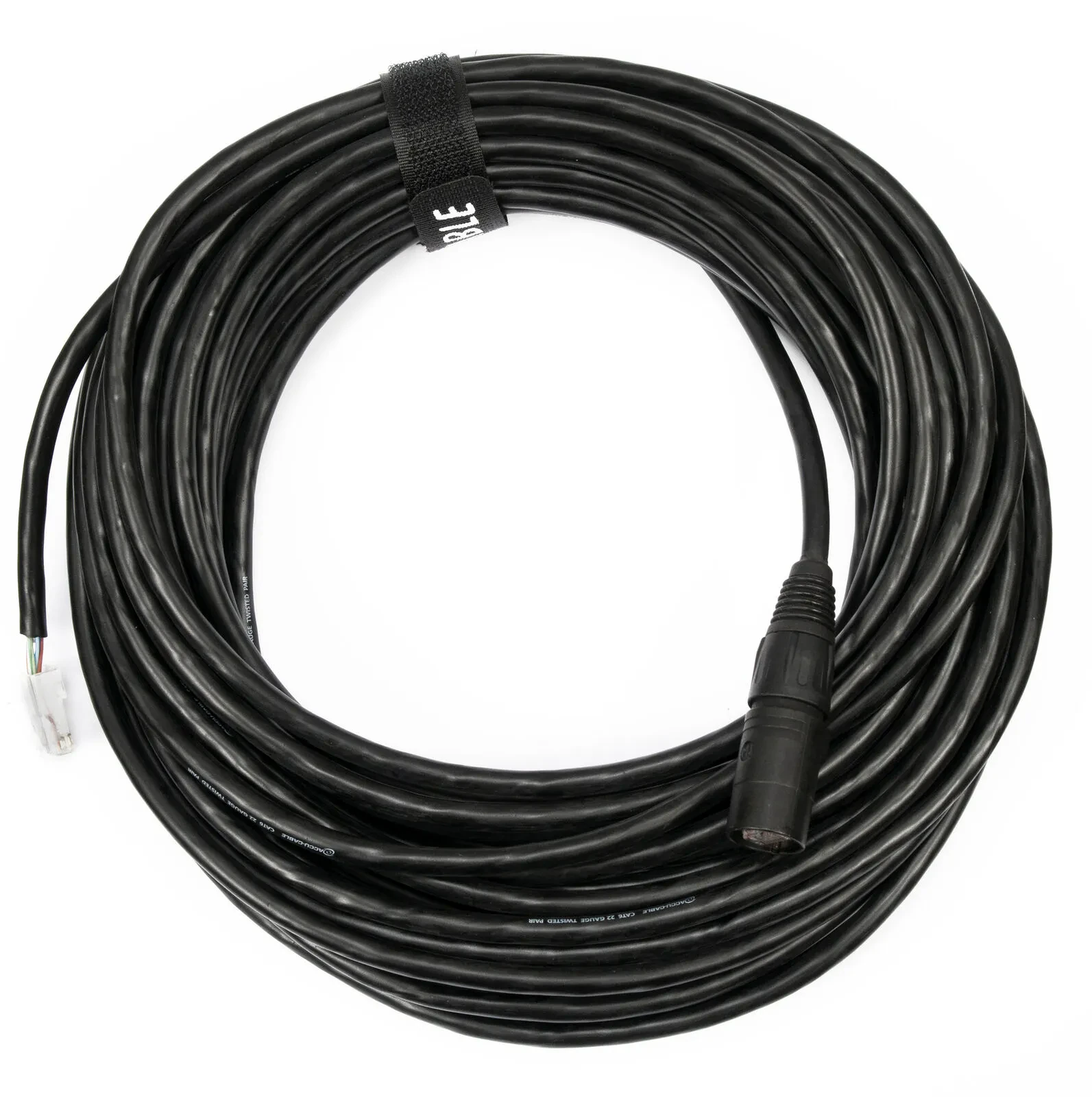 Кабель Ethernet American DJ CAT6PRO50FC CAT6, 50 ft, 24 AWG, 8 жил, разъёмы etherCON