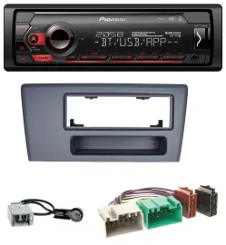 Pioneer MP3 USB DAB Bluetooth Autoradio für Volvo S60 S70 C70 V70 00-03 dunkelgr