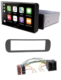 Pioneer Bluetooth MP3 DAB USB Autoradio für Lancia Y (1996-2004) - schwarz