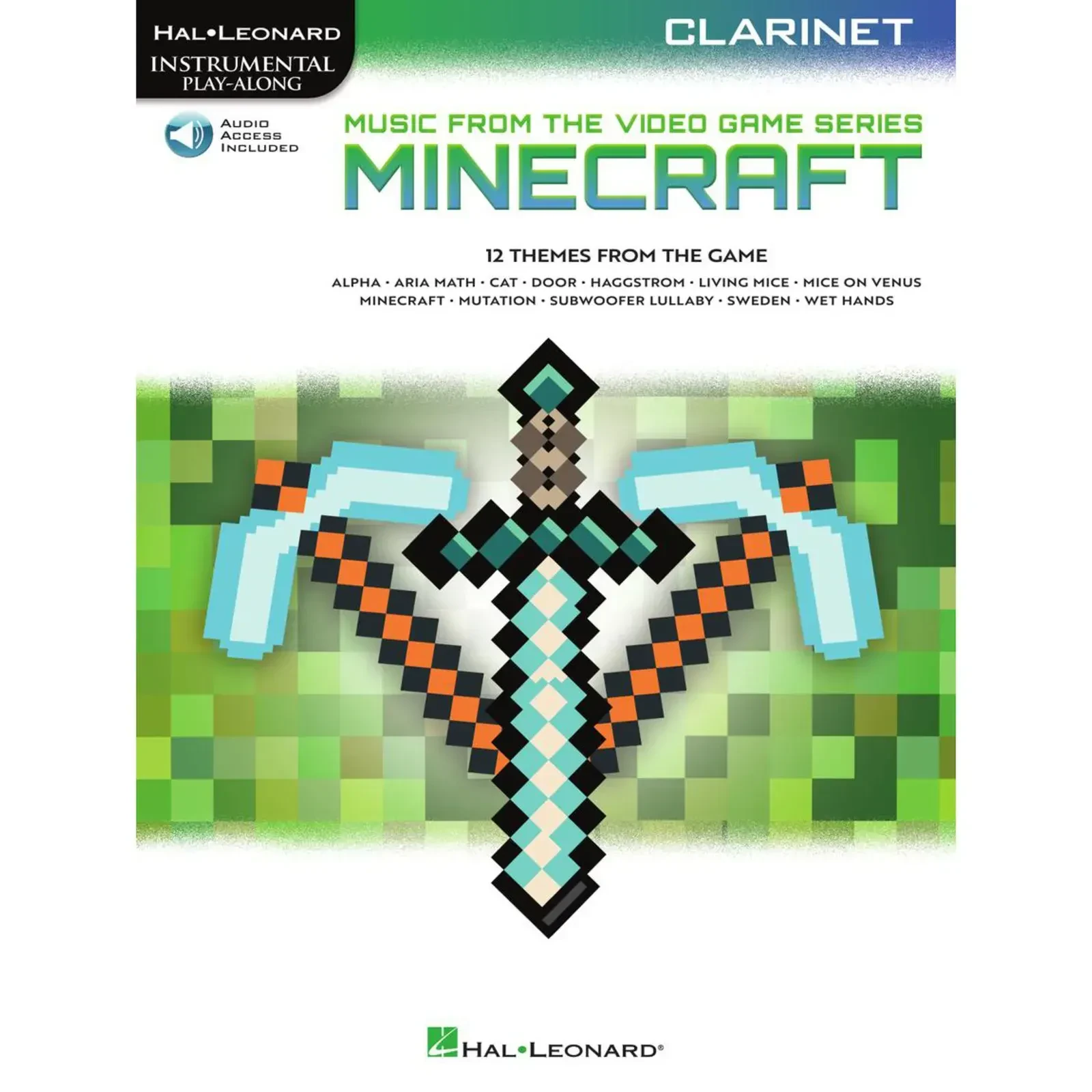 Сборник песен Hal Leonard Instrumental Play-Along: Minecraft Clarinet