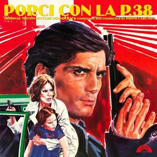Виниловая пластинка Pippo Caruso - Porci Con La P.38 (Original Soundtrack) - Limited Red Colored Vin