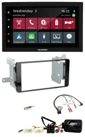 Blaupunkt 2DIN Lenkrad USB Bluetooth DAB Autoradio für Mitsubishi L200 ab 10/201