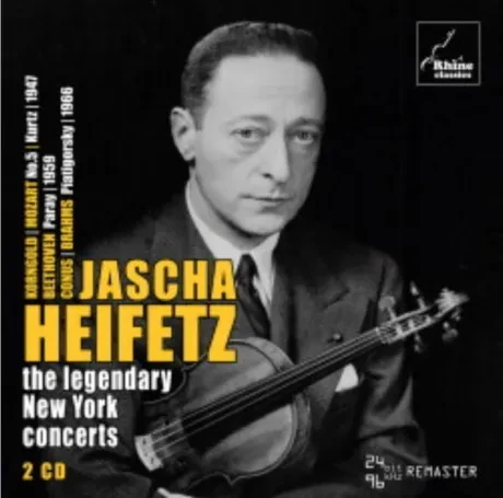 JASCHA HEIFETZ - The Legendary New York Concerts (2CD)