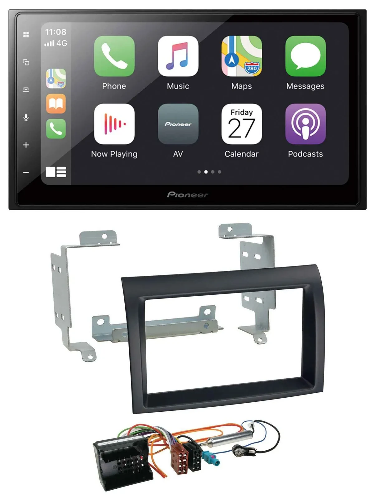 Pioneer MP3 Bluetooth DAB 2DIN USB Autoradio für Citroen Jumper Profi 06-11