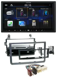 Alpine Bluetooth 2DIN MP3 DAB USB Autoradio für Nissan 350Z Coupe Roadster 05-09