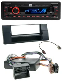 JBL AUX MP3 USB Bluetooth SD Autoradio für BMW X5 E53 5er E39 Ablagefach Quadloc