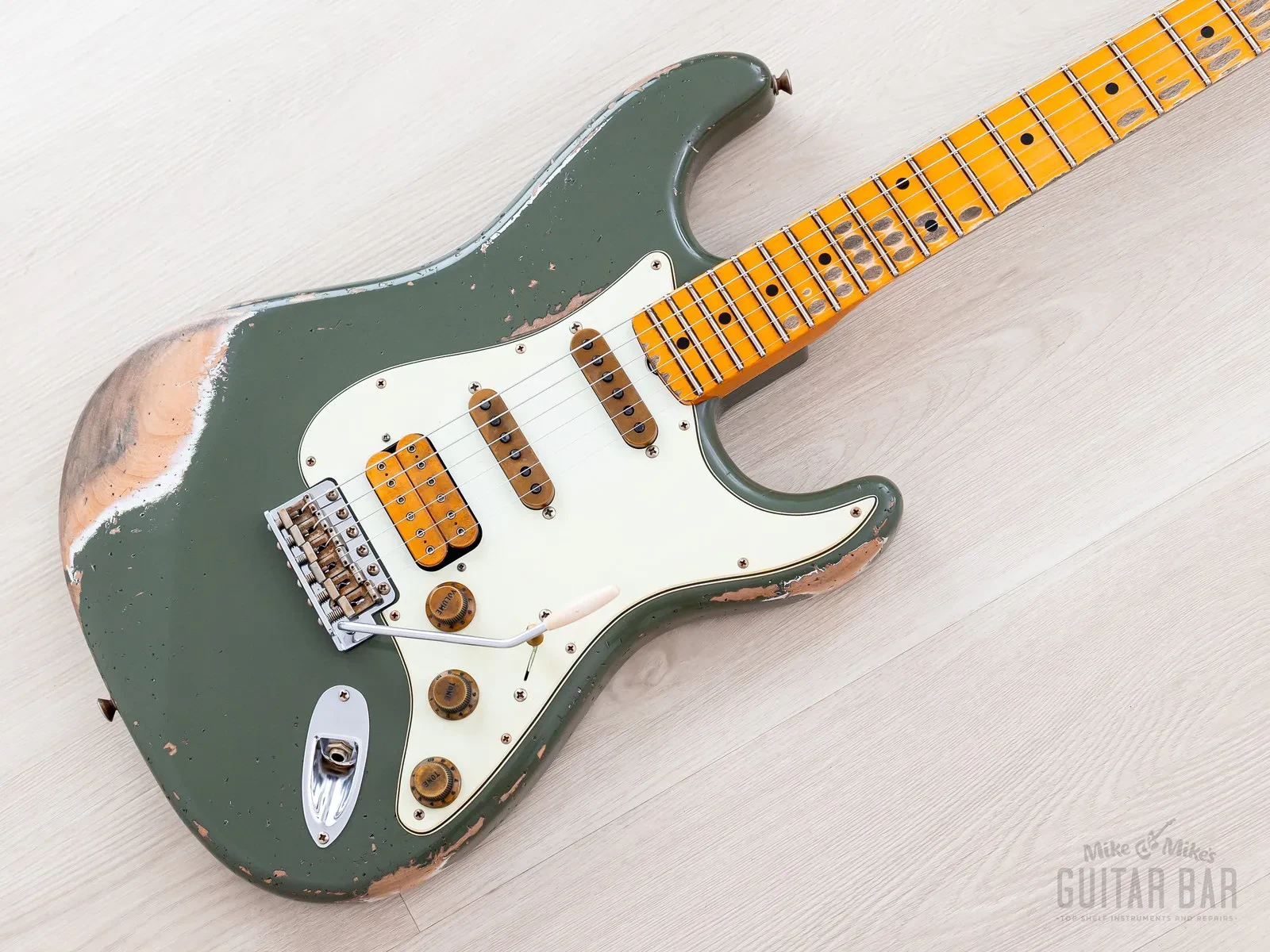 2023 Fender Custom Shop Alley Cat Stratocaster Heavy Relic SSH Superstrat