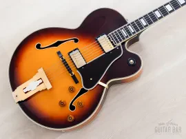 1988 Greco Super Real Project Series LG-100 L-5 CES w/ Dry Pickups & Case, Japan