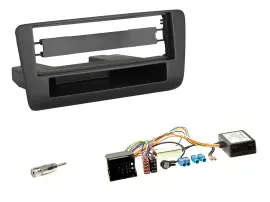 Radioeinbauset CAN-Bus DIN Autoradio für Audi A1 2010-2019 40 pin schwarz