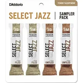 Трость для саксофона тенор Rico Select Jazz DSJ-K3S