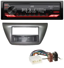 JVC Bluetooth USB DAB MP3 Autoradio für Mitsubishi Lancer Evo 2004-2008