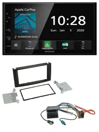 Kenwood Bluetooth MP3 DAB USB 2DIN Autoradio für VW T5 Multivan Caravelle Touare