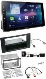 Pioneer Bluetooth USB DAB Lenkrad Autoradio für Ford Kuga 2008-2012 schwarz