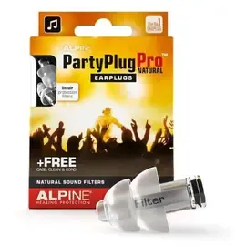 Alpine PartyPlug PRO Natural transparent Gehörschutz | Neu
