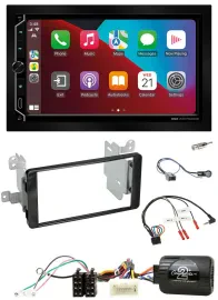 ESX 2DIN DAB USB Lenkrad Bluetooth Autoradio für Mitsubishi ab 2012 Outlander Kl