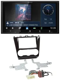 Kenwood Bluetooth 2DIN USB DAB MP3 Autoradio für Subaru Forester ab 2015