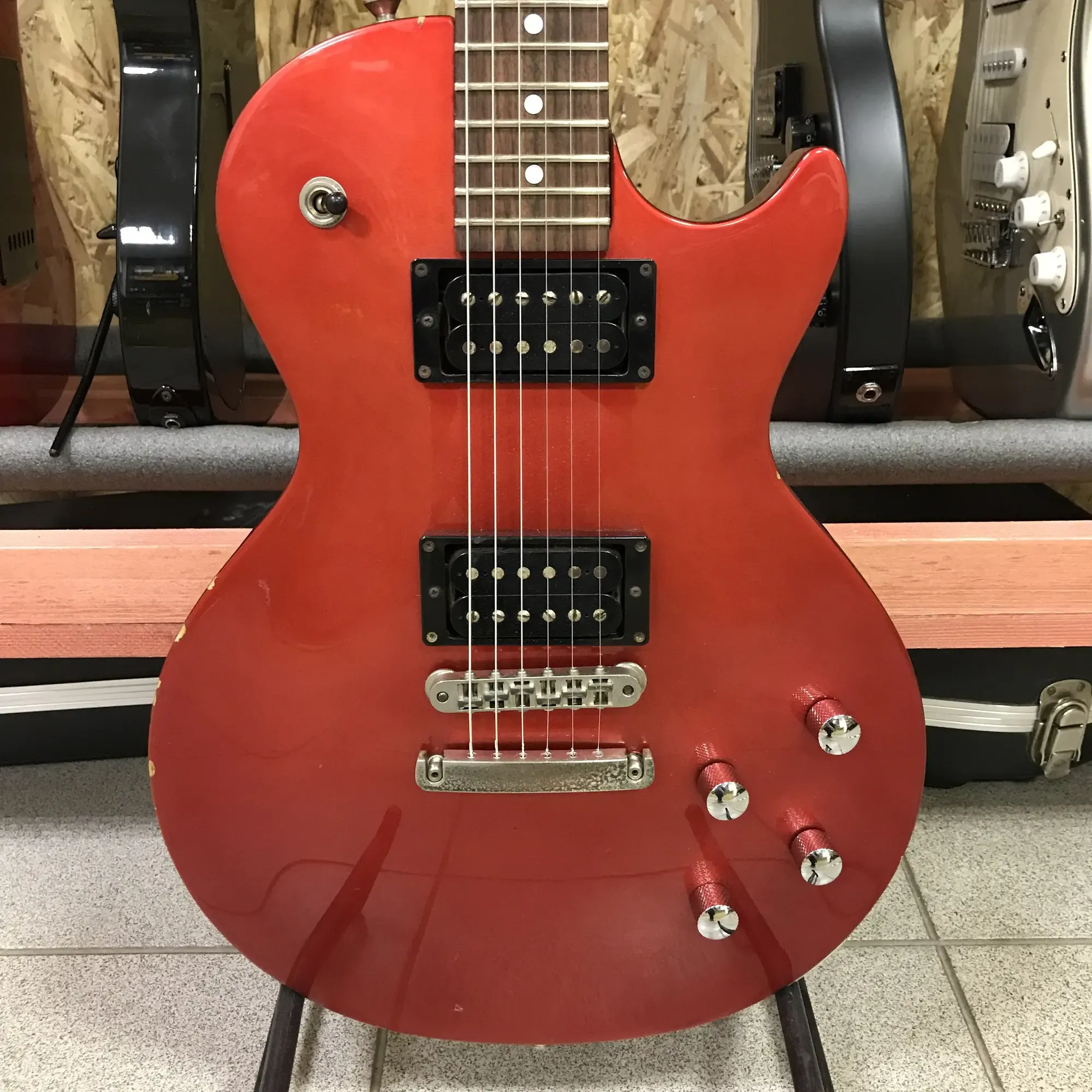 Burny LG-480 Les Paul HH Red Japan 1990s купить в SKIFMUSIC | 465645