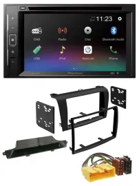 Pioneer Bluetooth MP3 USB 2DIN DAB DVD Autoradio für Mazda 3 (2003-2009)