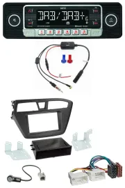 Dietz MP3 DAB Bluetooth USB Autoradio für Hyundai i20 (2014-2020)