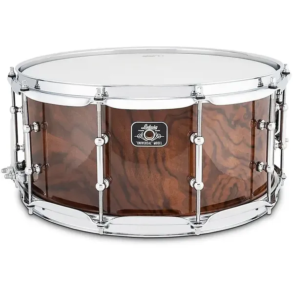 Малый барабан Ludwig Universal Walnut 14x6.5 Natural