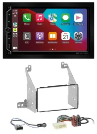 ESX 2DIN DAB USB MP3 Bluetooth Autoradio für Nissan Pathfinder 07-13