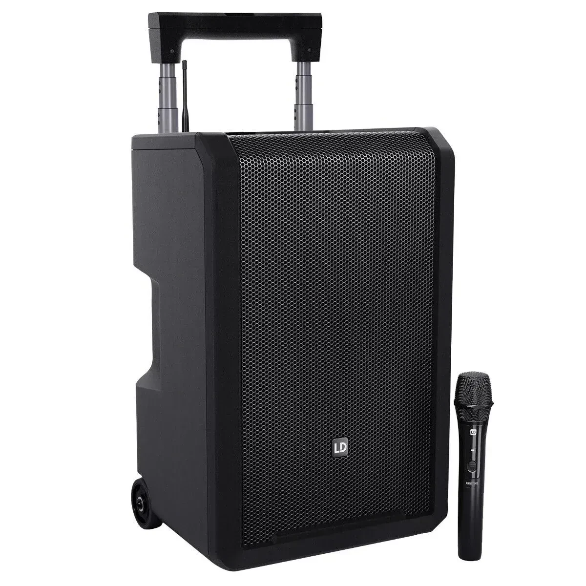 LD Systems ANNY 10 HHD B4.7 10" Bluetooth PA DJ Speaker System w Microphone