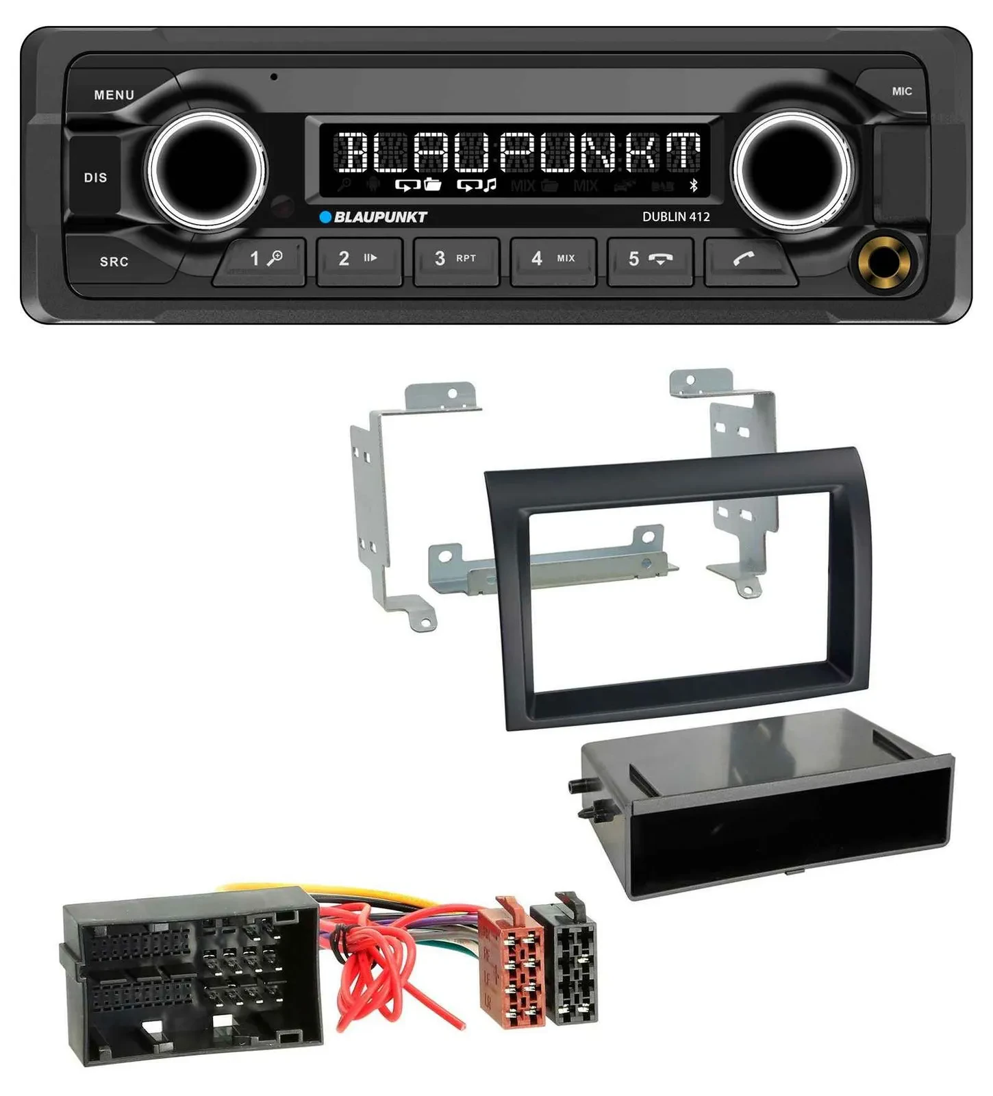 Blaupunkt MP3 Bluetooth USB AUX Autoradio für Citroen Jumper ab 2014 Fiat Ducato