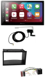 Pioneer USB Bluetooth DAB MP3 2DIN Autoradio für VW Golf 4 Polo T4 Fox Passat IS