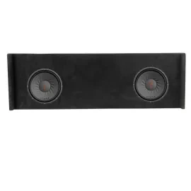 NVX VE-GM-SLVCCG2-D10S Dual 10" Sealed Enclosure with Two Stage 102 Subwoofer