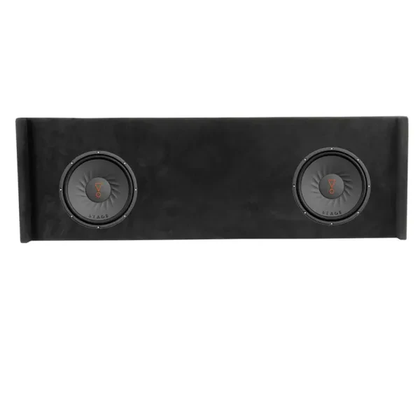 NVX VE-GM-SLVCCG2-D10S Dual 10" Sealed Enclosure with Two Stage 102 Subwoofer